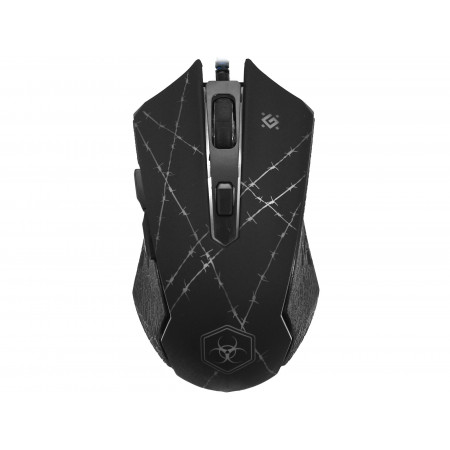 Мышь проводная + коврик Defender Forced GM-020L (52020) черный