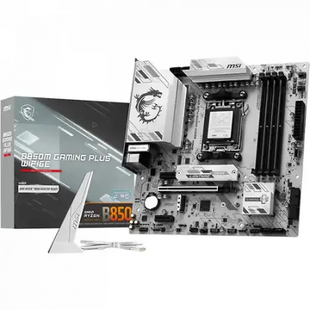 Материнская плата MSI B850 GAMING PLUS WIFI6E белый