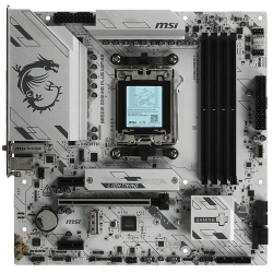 Материнская плата MSI B850M GAMING PLUS WIFI6E белый