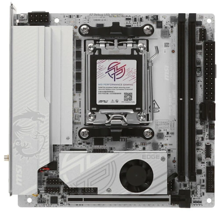 Материнская плата MSI MPG B850I EDGE TI WIFI белый