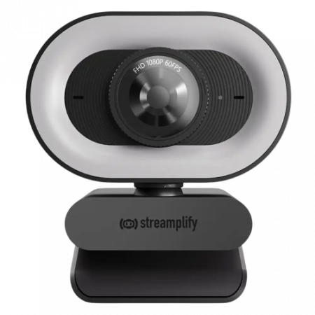 Веб-камера Streamplify CAM PLUS CAM PLUS-FHD-2M60-LIGHT-BK черный