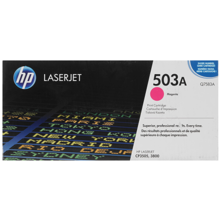 Картридж лазерный HP 503A (Q7583A) пурпурный (с чипом)