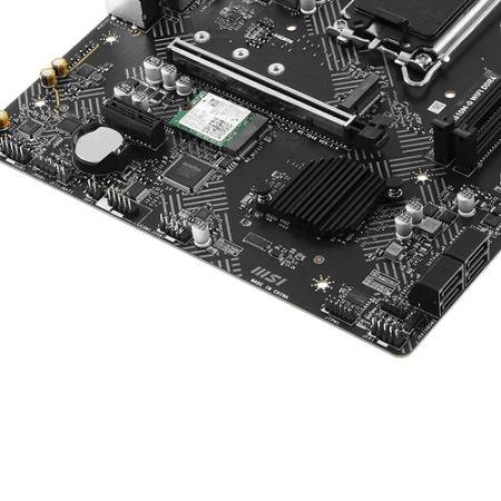 Материнская плата MSI PRO H610M-G WIFI DDR4 черный