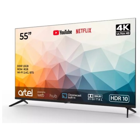 55" Телевизор Artel A55MQA800 черный