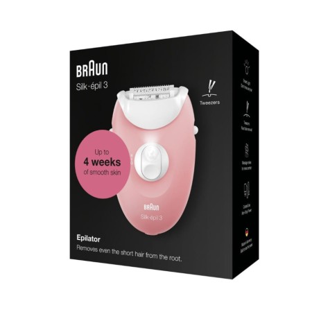 Эпилятор BRAUN SE3-176 розовый