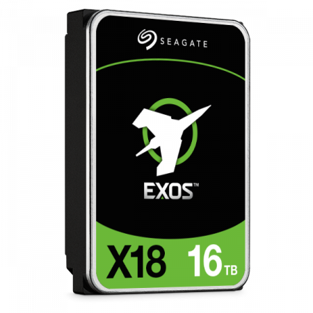 16 ТБ Жесткий диск Seagate Exos X18 (ST16000NM001J) серебристый