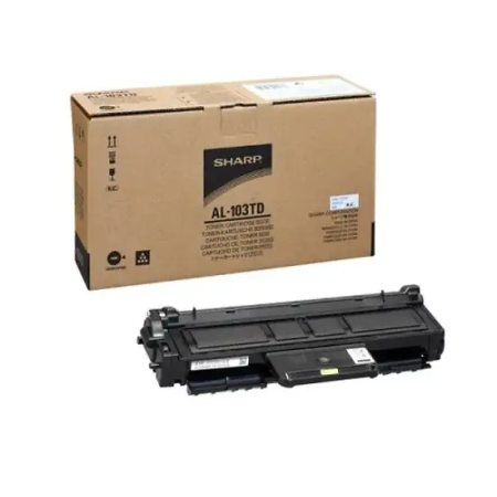 Картридж лазерный Sharp AL103TD черный (без чипа)