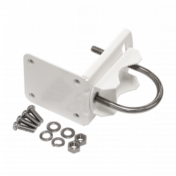 Крепление для сетевого оборудования MIKROTIK LHGmount Simple metallic mount for LHG series products белый