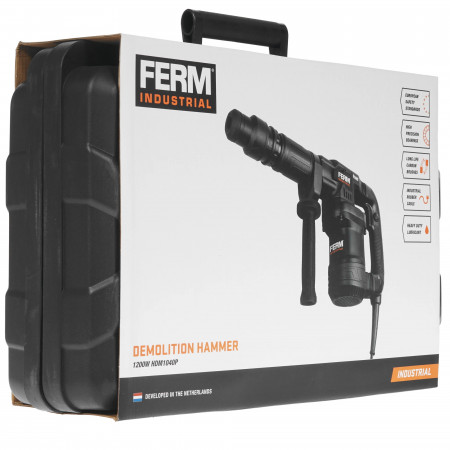 Отбойный молоток FERM HDM1040P черный