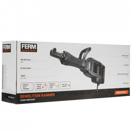 Отбойный молоток FERM HDM1042P черный