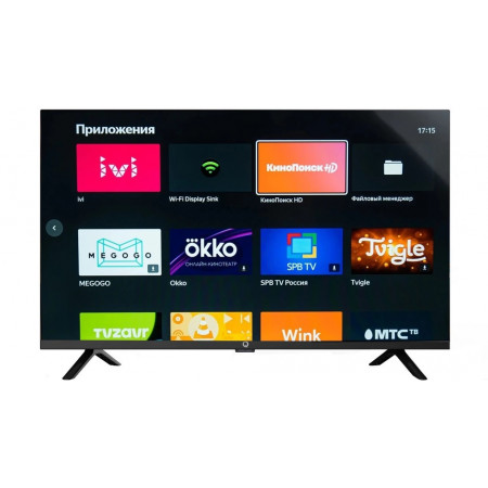 32" Телевизор Qwatt Q32YH-PB черный