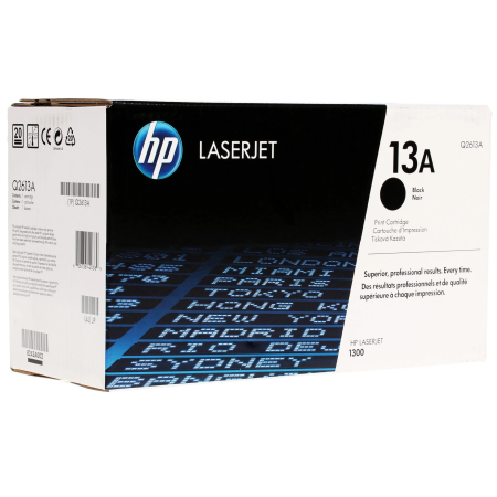 Картридж лазерный HP 13A (Q2613A) черный (с чипом)