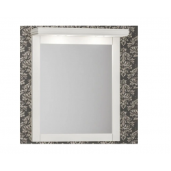 Козырёк к зеркалу Opadiris Мираж 80, цвет 1013 (Слоновая кость) белый