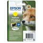 Картридж лазерный Epson T1284 (C13T12844011) желтый (без чипа)
