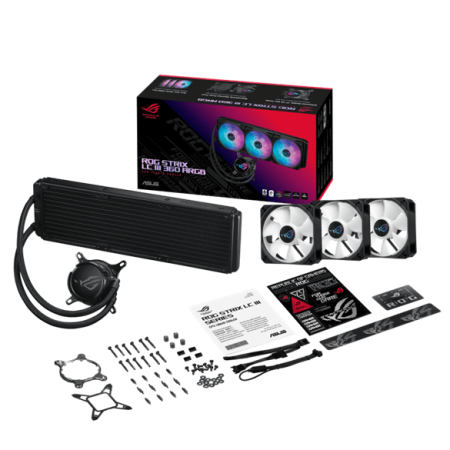 Система водяного охлаждения Asus ROG STRIX LC III 360 ARGB черный