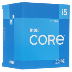 Процессор Intel Core i5-12400 BOX без кулера (BX8071512400SRL5Y) серый