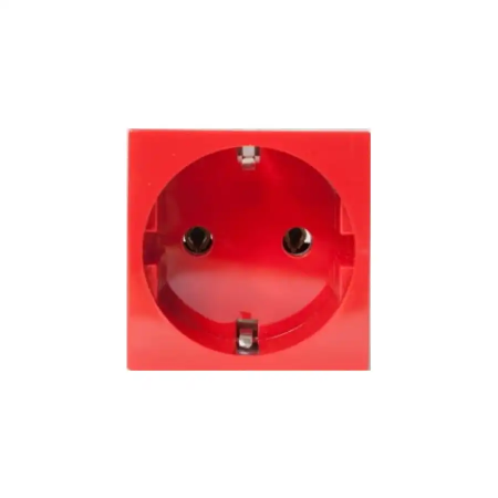 Механизм розетки SPL 200014 красный