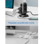 Сетевой фильтр Tessan TPS02-DE 12 черный 2м
