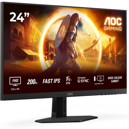 23.8" Монитор AOC 24G4HRE (24G4HRE/01) черный