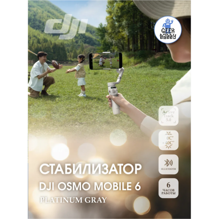 Стабилизатор DJI OM6-PG серый Стабилизатор DJI OM6-PG серый