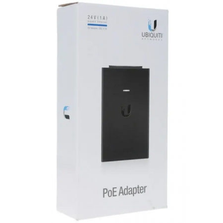 PoE Инжектор Ubiquiti POE-24-24W-G черный PoE Инжектор Ubiquiti POE-24-24W-G черный