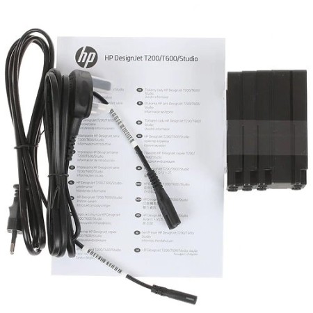 Принтер струйный HP DesignJet T230 (5HB07D) черный