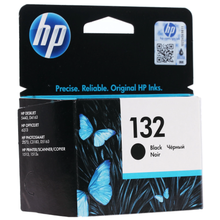 Картридж струйный HP №132 (C9362HE) черный