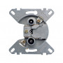 Механизм розетки MERTEN MTN466099 серый