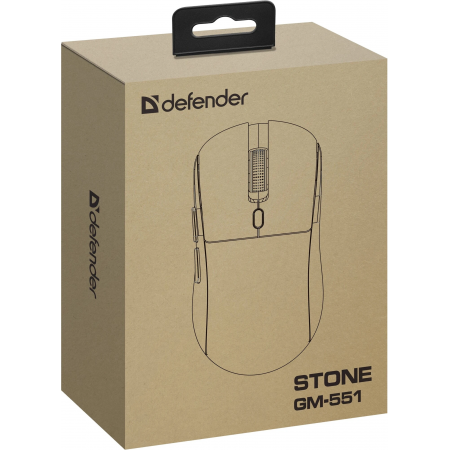 Мышь беспроводная + проводная Defender Stone GM-551 (52551) черный Мышь беспроводная + проводная Defender Stone GM-551 (52551) черный