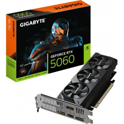 Видеокарта Gigabyte GeForce RTX 5060 OC LP (GV-N5060OC-8GL 1.0) 8 Гб черный