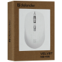 Мышь беспроводная Defender Velvet MB-406 (52407) белый