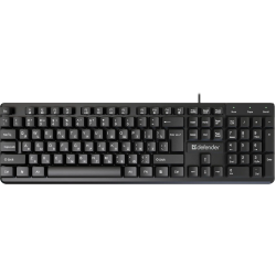Клавиатура проводная Defender Element HB-239 (45239) черный
