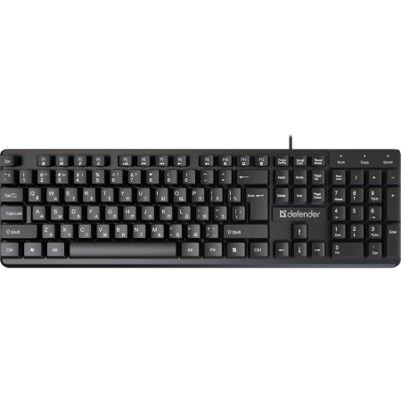 Клавиатура проводная Defender Element HB-239 (45239) черный