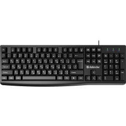 Клавиатура проводная Defender Navigator HB-138 (45138) черный
