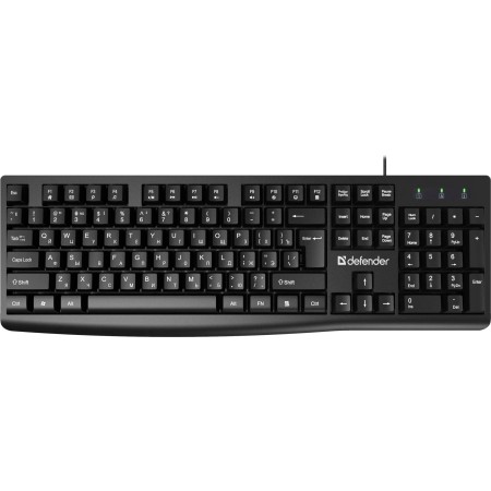 Клавиатура проводная Defender Navigator HB-138 (45138) черный