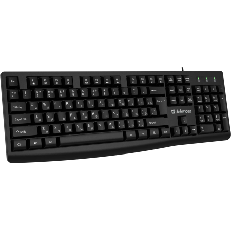 Клавиатура проводная Defender Navigator HB-138 (45138) черный