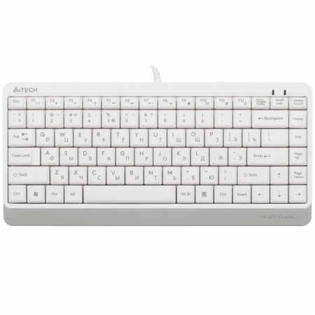 Клавиатура проводная A4Tech Fstyler FK11 (FK11-WHITE) белый