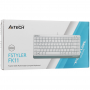 Клавиатура проводная A4Tech Fstyler FK11 (FK11-WHITE) белый
