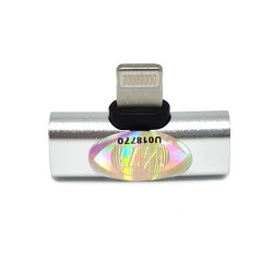 Кабель Lightning 8-pin - Lightning 8-pin + 3.5 mm jack ViTi LHP (AGV-0781) серый