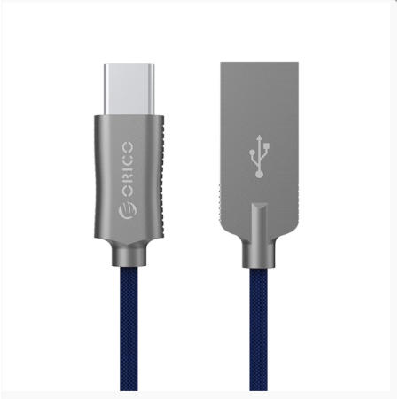 Кабель USB2.0 - USB Type-C ORICO HCU-10-V1-BL 1 м синий
