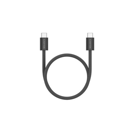 Кабель USB Type-C - USB Type-C Canyon CCMG60 (CND-CCMG60AB15B) 1м черный