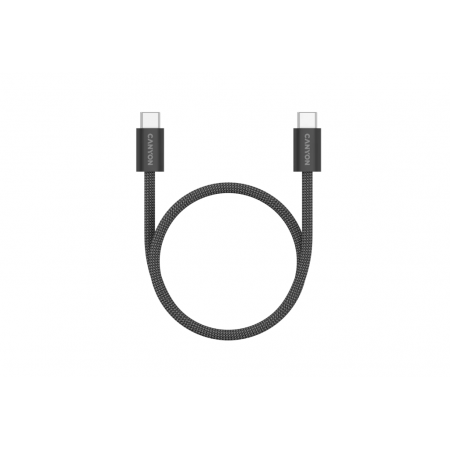 Кабель USB Type-C - USB Type-C Canyon CCMG60 (CND-CCMG60AB15B) 1м черный