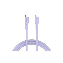 Кабель USB Type-C - USB Type-C Canyon OnWire 60CL (CND-CCAP60AB10PU) 1 м пурпурный