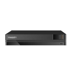 8-канальный IP-видеорегистратор TRASSIR TR-N1108P черный