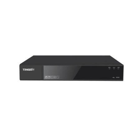 16-канальный IP-видеорегистратор TRASSIR TR-N1216 черный
