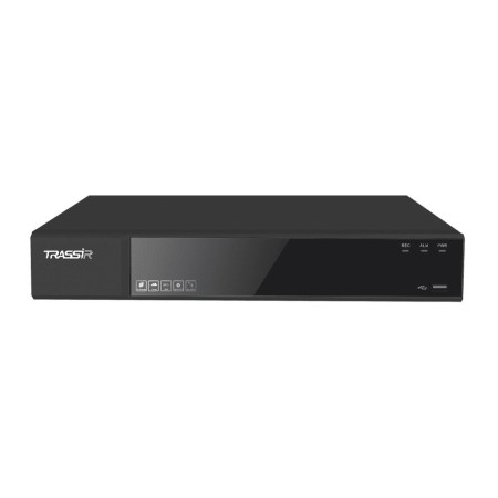 16-канальный IP-видеорегистратор TRASSIR TR-N1216 черный
