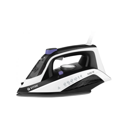 Утюг Vitek VT-8360 чёрный/белый