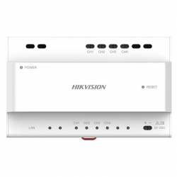 Распределитель для домофона Hikvision DS-KAD704 белый
