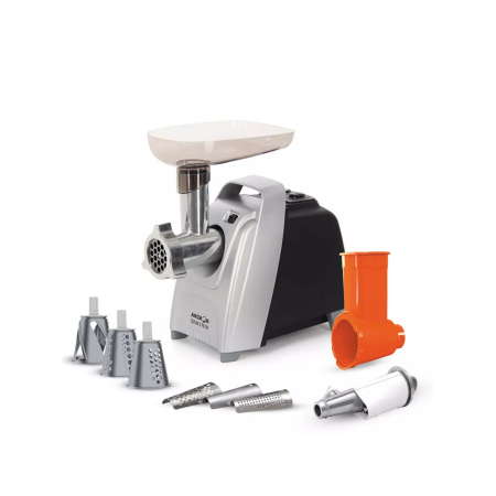 Электромясорубка Аксион М61.02 черно-серебристый