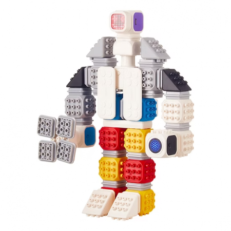 Демонтсрационный конструктор Cubroid Coding Blocks / Premium Kit Белый